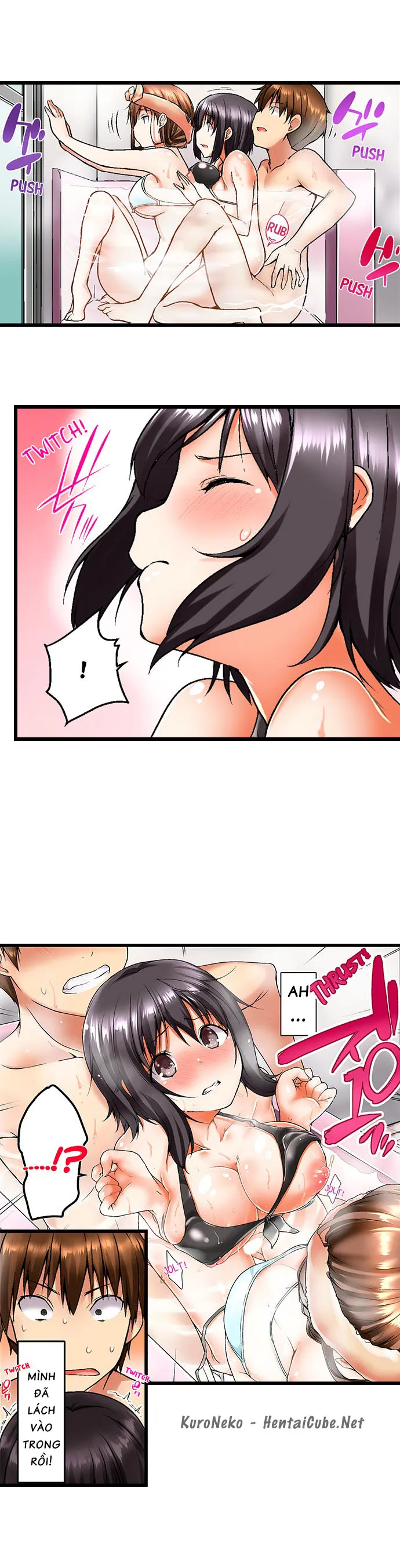HentaiVN.net - Ảnh 9 - Anh trai trượt vào trong tôi khi tắm chung [Overflow | Jitsu Wa Ima Haittemasu.... Ofuro De Onii-Chan No Katai Are Ga...] - Chap 2