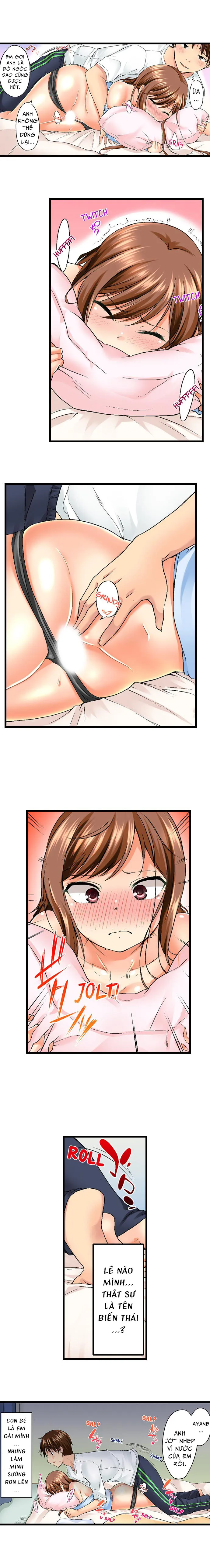 HentaiVN.net - Ảnh 8 - Anh trai trượt vào trong tôi khi tắm chung [Overflow | Jitsu Wa Ima Haittemasu.... Ofuro De Onii-Chan No Katai Are Ga...] - Chap 5