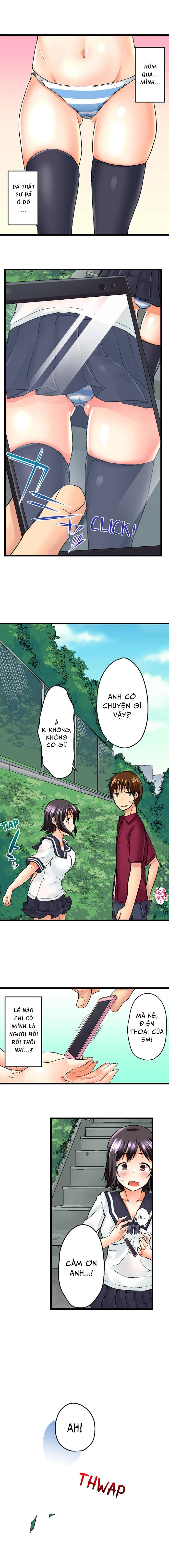 HentaiVN.net - Ảnh 4 - Anh trai trượt vào trong tôi khi tắm chung [Overflow | Jitsu Wa Ima Haittemasu.... Ofuro De Onii-Chan No Katai Are Ga...] - Chap 6