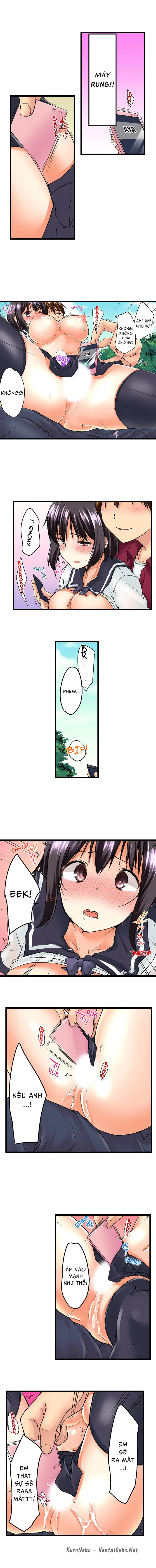 HentaiVN.net - Ảnh 9 - Anh trai trượt vào trong tôi khi tắm chung [Overflow | Jitsu Wa Ima Haittemasu.... Ofuro De Onii-Chan No Katai Are Ga...] - Chap 6