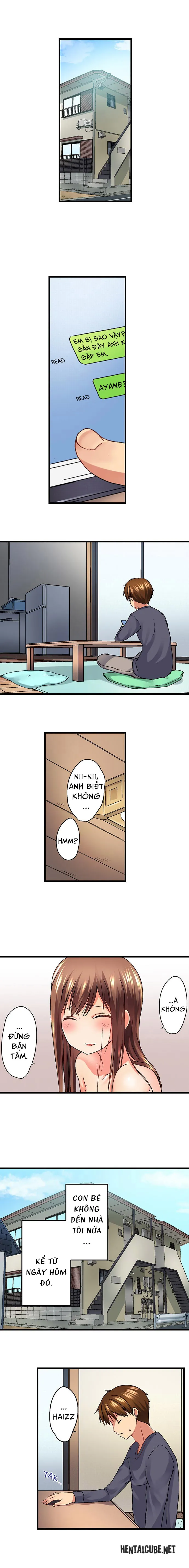 HentaiVN.net - Ảnh 3 - Anh trai trượt vào trong tôi khi tắm chung [Overflow | Jitsu Wa Ima Haittemasu.... Ofuro De Onii-Chan No Katai Are Ga...] - Chap 10