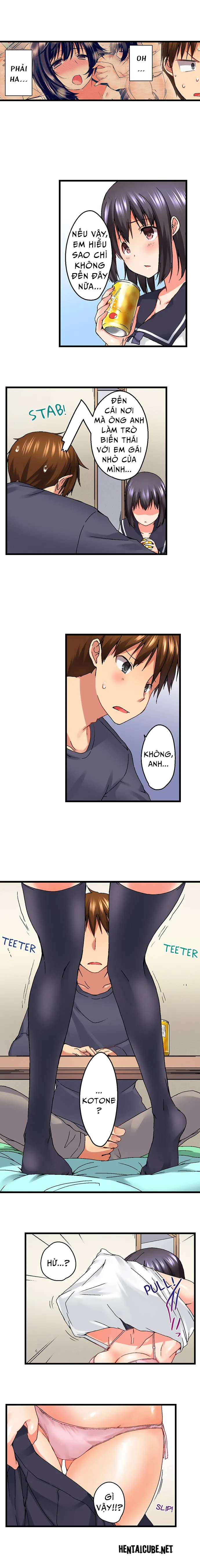 HentaiVN.net - Ảnh 8 - Anh trai trượt vào trong tôi khi tắm chung [Overflow | Jitsu Wa Ima Haittemasu.... Ofuro De Onii-Chan No Katai Are Ga...] - Chap 10