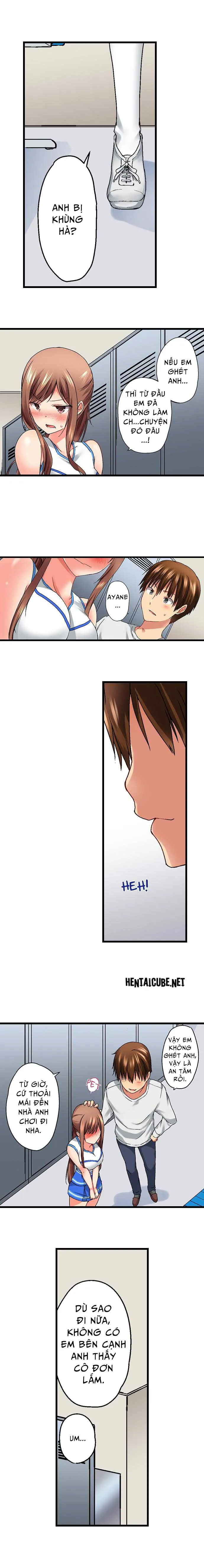 HentaiVN.net - Ảnh 8 - Anh trai trượt vào trong tôi khi tắm chung [Overflow | Jitsu Wa Ima Haittemasu.... Ofuro De Onii-Chan No Katai Are Ga...] - Chap 13