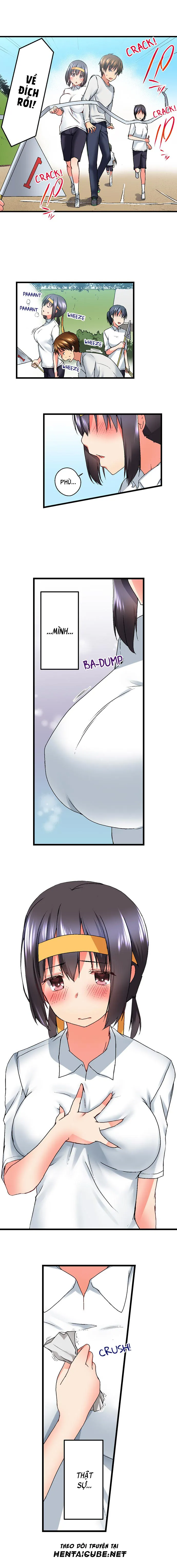 HentaiVN.net - Ảnh 6 - Anh trai trượt vào trong tôi khi tắm chung [Overflow | Jitsu Wa Ima Haittemasu.... Ofuro De Onii-Chan No Katai Are Ga...] - Chap 16