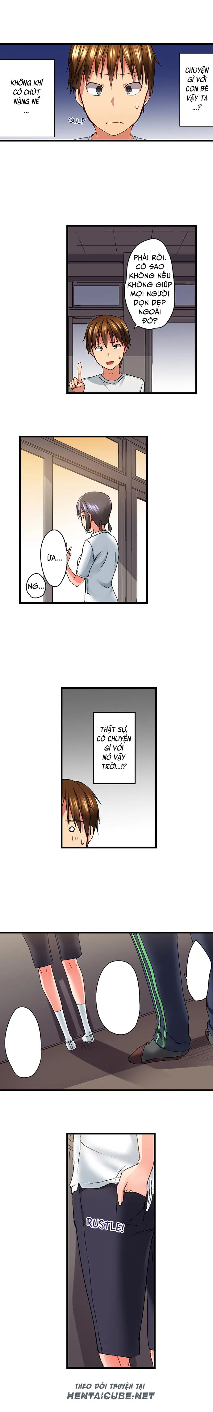 HentaiVN.net - Ảnh 8 - Anh trai trượt vào trong tôi khi tắm chung [Overflow | Jitsu Wa Ima Haittemasu.... Ofuro De Onii-Chan No Katai Are Ga...] - Chap 16