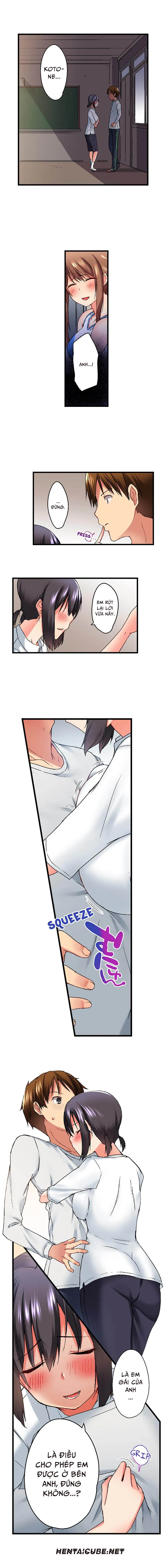 HentaiVN.net - Ảnh 3 - Anh trai trượt vào trong tôi khi tắm chung [Overflow | Jitsu Wa Ima Haittemasu.... Ofuro De Onii-Chan No Katai Are Ga...] - Chap 17