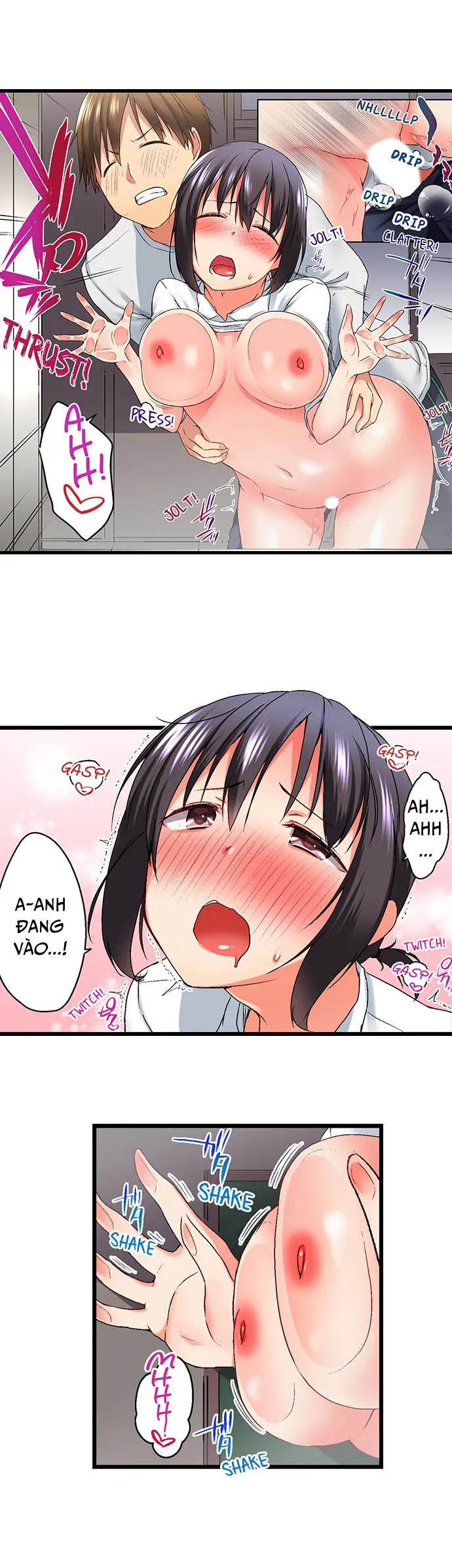 HentaiVN.net - Ảnh 3 - Anh trai trượt vào trong tôi khi tắm chung [Overflow | Jitsu Wa Ima Haittemasu.... Ofuro De Onii-Chan No Katai Are Ga...] - Chap 18