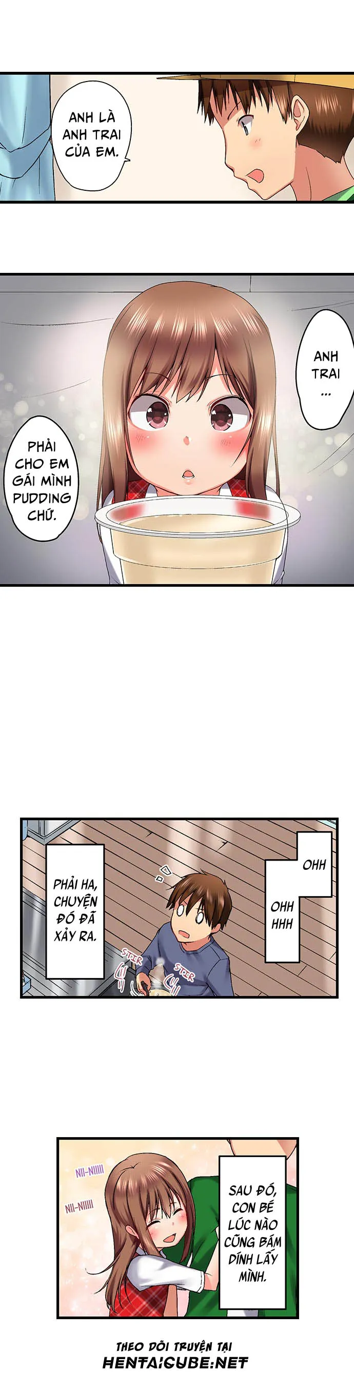 HentaiVN.net - Ảnh 9 - Anh trai trượt vào trong tôi khi tắm chung [Overflow | Jitsu Wa Ima Haittemasu.... Ofuro De Onii-Chan No Katai Are Ga...] - Chap 19