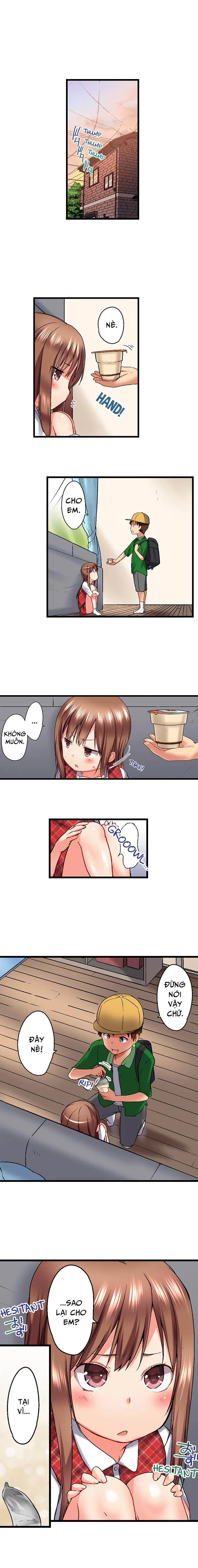 HentaiVN.net - Ảnh 8 - Anh trai trượt vào trong tôi khi tắm chung [Overflow | Jitsu Wa Ima Haittemasu.... Ofuro De Onii-Chan No Katai Are Ga...] - Chap 19