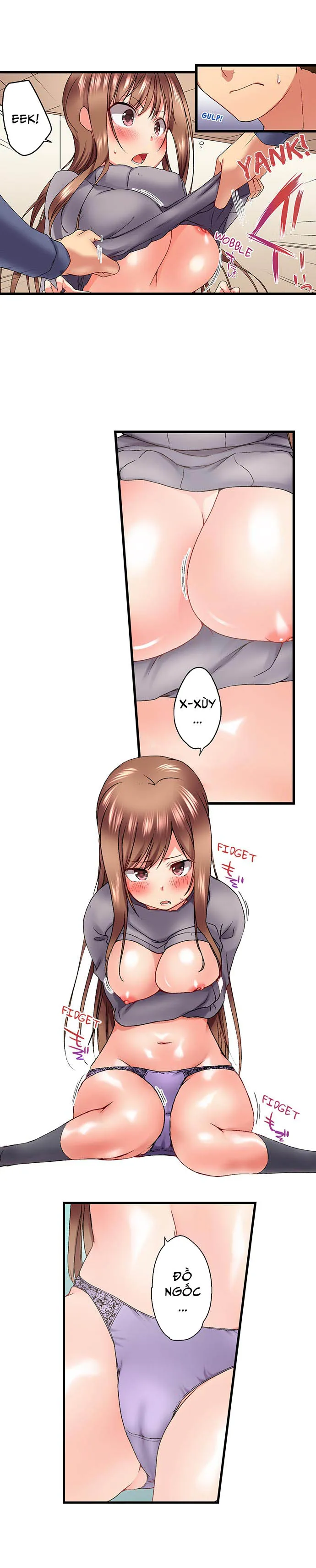 HentaiVN.net - Ảnh 6 - Anh trai trượt vào trong tôi khi tắm chung [Overflow | Jitsu Wa Ima Haittemasu.... Ofuro De Onii-Chan No Katai Are Ga...] - Chap 20