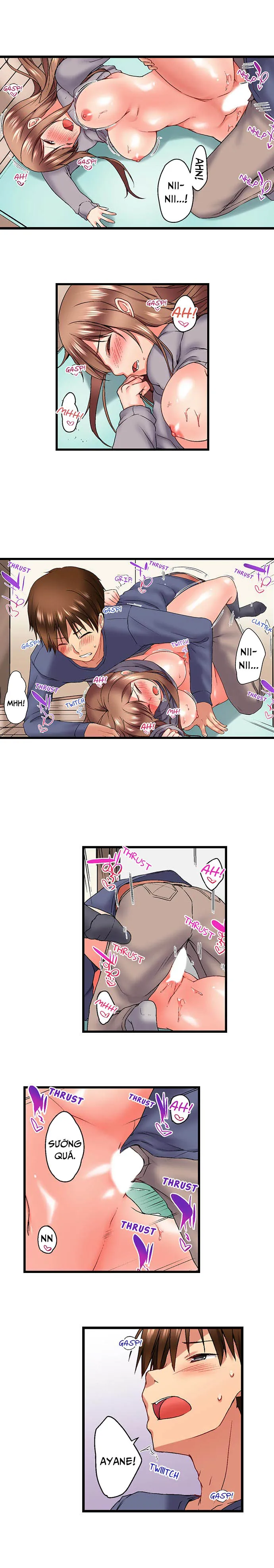 HentaiVN.net - Ảnh 5 - Anh trai trượt vào trong tôi khi tắm chung [Overflow | Jitsu Wa Ima Haittemasu.... Ofuro De Onii-Chan No Katai Are Ga...] - Chap 21