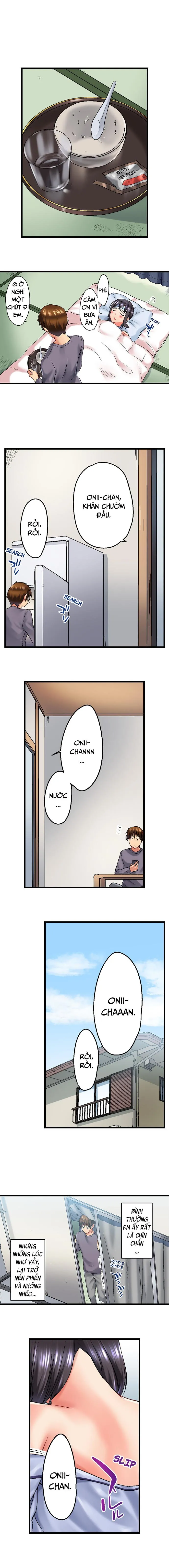 HentaiVN.net - Ảnh 6 - Anh trai trượt vào trong tôi khi tắm chung [Overflow | Jitsu Wa Ima Haittemasu.... Ofuro De Onii-Chan No Katai Are Ga...] - Chap 22