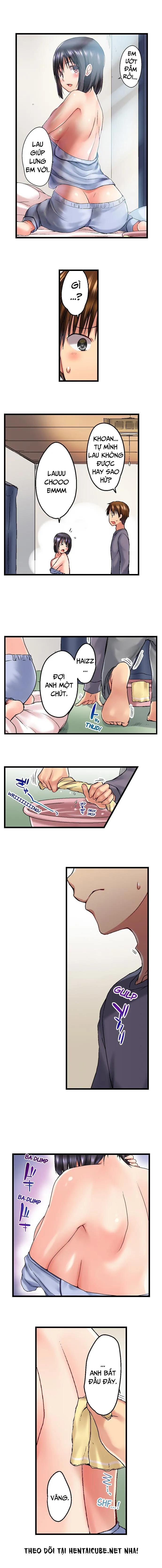 HentaiVN.net - Ảnh 7 - Anh trai trượt vào trong tôi khi tắm chung [Overflow | Jitsu Wa Ima Haittemasu.... Ofuro De Onii-Chan No Katai Are Ga...] - Chap 22