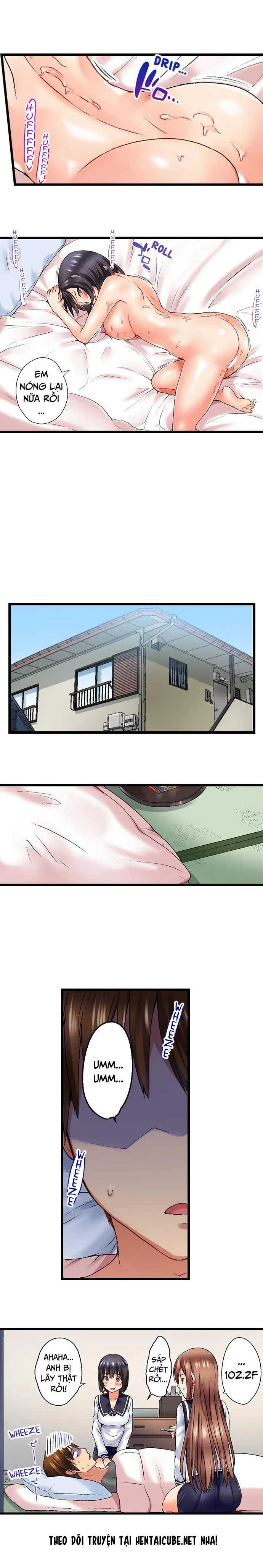 HentaiVN.net - Ảnh 9 - Anh trai trượt vào trong tôi khi tắm chung [Overflow | Jitsu Wa Ima Haittemasu.... Ofuro De Onii-Chan No Katai Are Ga...] - Chap 24