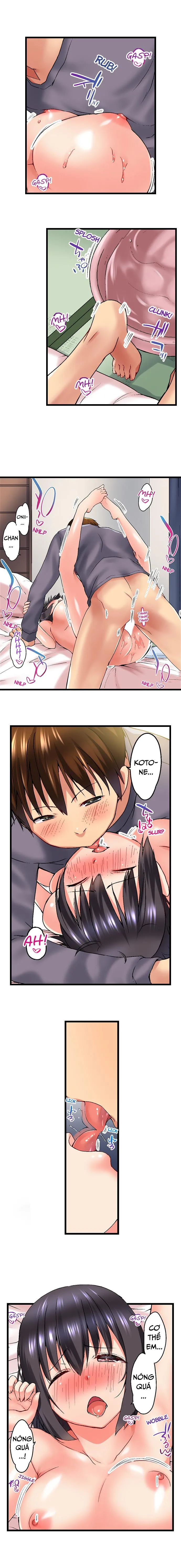 HentaiVN.net - Ảnh 4 - Anh trai trượt vào trong tôi khi tắm chung [Overflow | Jitsu Wa Ima Haittemasu.... Ofuro De Onii-Chan No Katai Are Ga...] - Chap 24