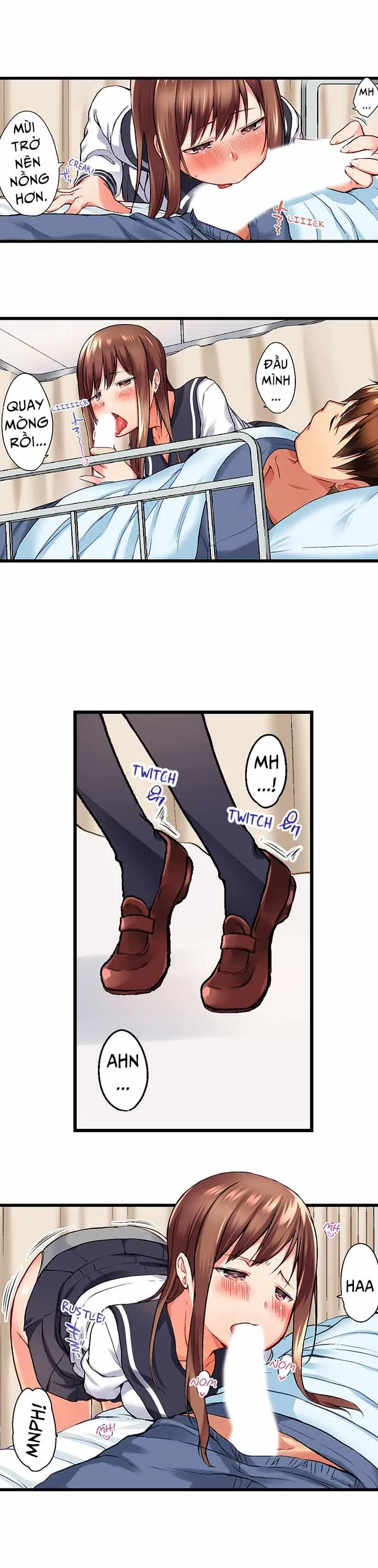 HentaiVN.net - Ảnh 6 - Anh trai trượt vào trong tôi khi tắm chung [Overflow | Jitsu Wa Ima Haittemasu.... Ofuro De Onii-Chan No Katai Are Ga...] - Chap 26