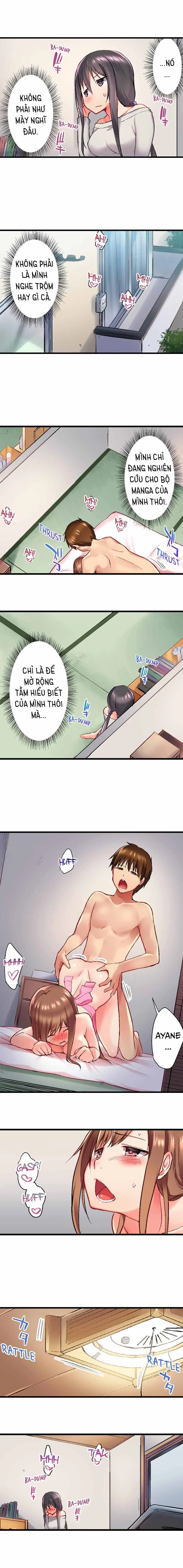 HentaiVN.net - Ảnh 7 - Anh trai trượt vào trong tôi khi tắm chung [Overflow | Jitsu Wa Ima Haittemasu.... Ofuro De Onii-Chan No Katai Are Ga...] - Chap 28