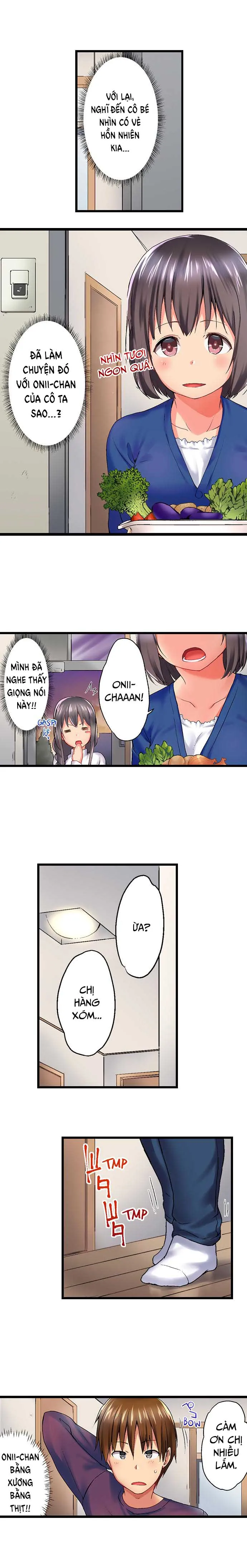 HentaiVN.net - Ảnh 7 - Anh trai trượt vào trong tôi khi tắm chung [Overflow | Jitsu Wa Ima Haittemasu.... Ofuro De Onii-Chan No Katai Are Ga...] - Chap 31