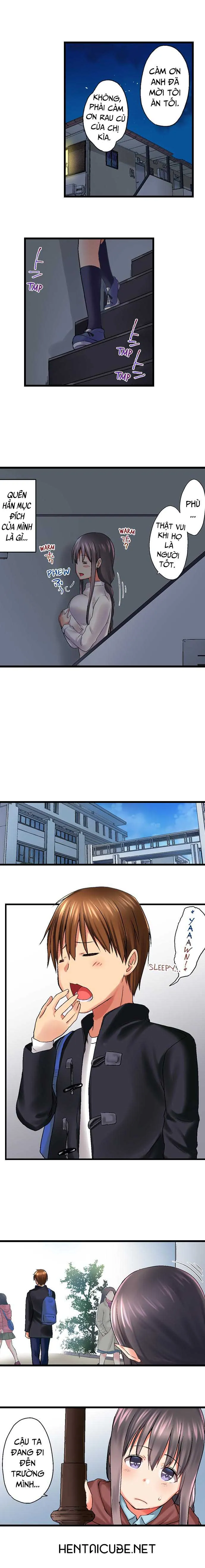 HentaiVN.net - Ảnh 9 - Anh trai trượt vào trong tôi khi tắm chung [Overflow | Jitsu Wa Ima Haittemasu.... Ofuro De Onii-Chan No Katai Are Ga...] - Chap 33