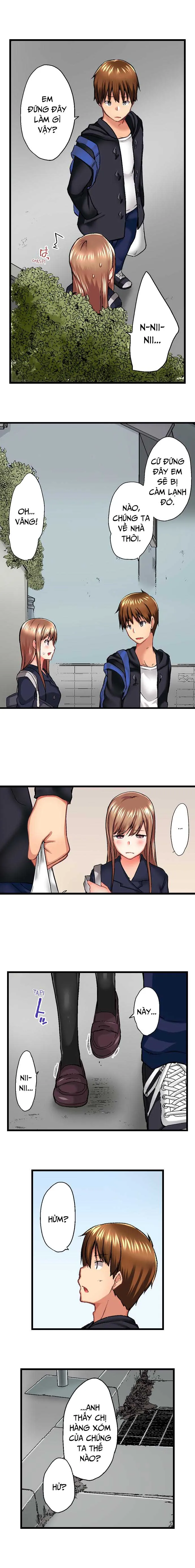 HentaiVN.net - Ảnh 8 - Anh trai trượt vào trong tôi khi tắm chung [Overflow | Jitsu Wa Ima Haittemasu.... Ofuro De Onii-Chan No Katai Are Ga...] - Chap 34