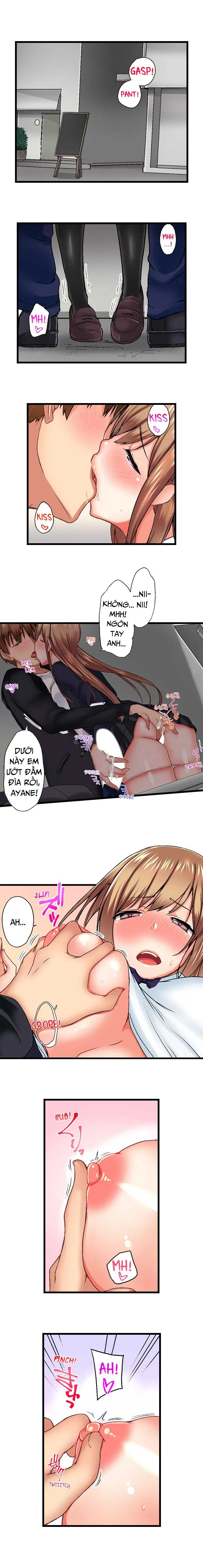 HentaiVN.net - Ảnh 8 - Anh trai trượt vào trong tôi khi tắm chung [Overflow | Jitsu Wa Ima Haittemasu.... Ofuro De Onii-Chan No Katai Are Ga...] - Chap 35