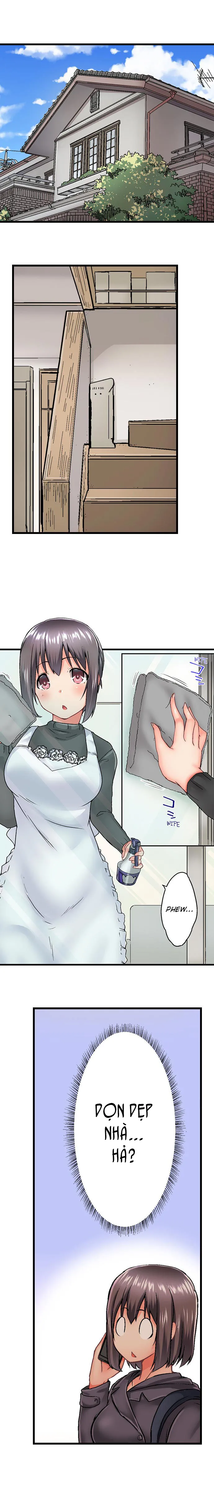 HentaiVN.net - Ảnh 4 - Anh trai trượt vào trong tôi khi tắm chung [Overflow | Jitsu Wa Ima Haittemasu.... Ofuro De Onii-Chan No Katai Are Ga...] - Chap 37