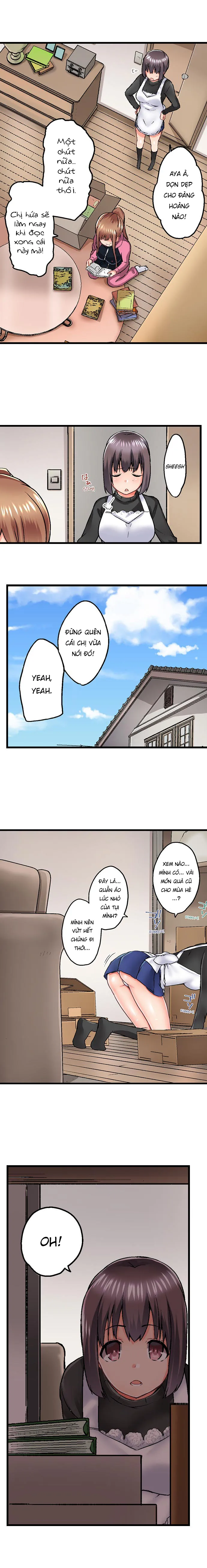 HentaiVN.net - Ảnh 6 - Anh trai trượt vào trong tôi khi tắm chung [Overflow | Jitsu Wa Ima Haittemasu.... Ofuro De Onii-Chan No Katai Are Ga...] - Chap 37