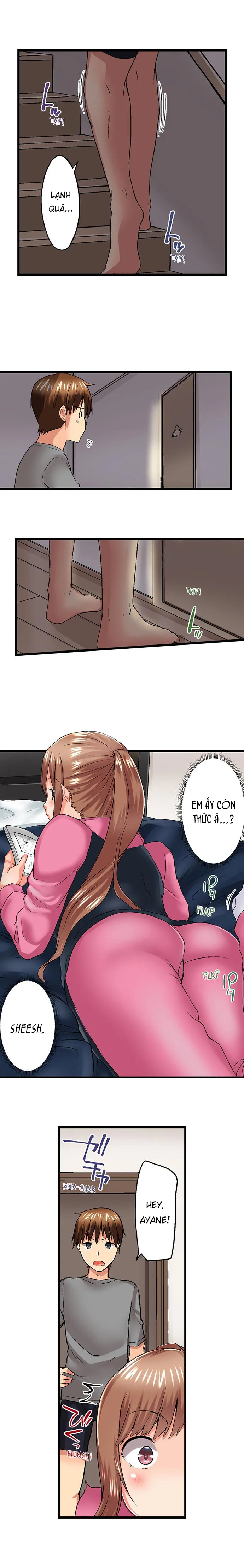 HentaiVN.net - Ảnh 3 - Anh trai trượt vào trong tôi khi tắm chung [Overflow | Jitsu Wa Ima Haittemasu.... Ofuro De Onii-Chan No Katai Are Ga...] - Chap 40
