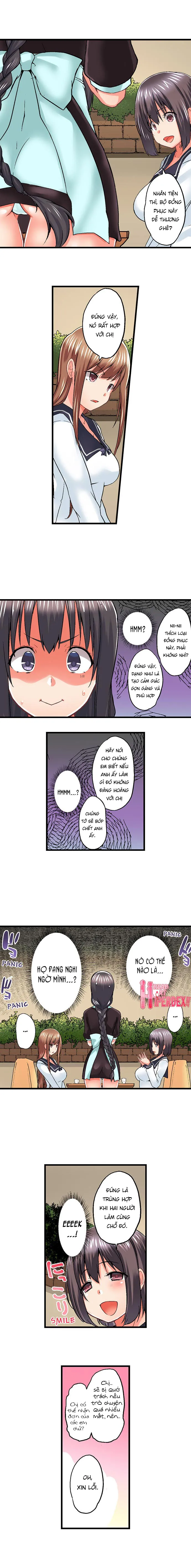 HentaiVN.net - Ảnh 9 - Anh trai trượt vào trong tôi khi tắm chung [Overflow | Jitsu Wa Ima Haittemasu.... Ofuro De Onii-Chan No Katai Are Ga...] - Chap 43