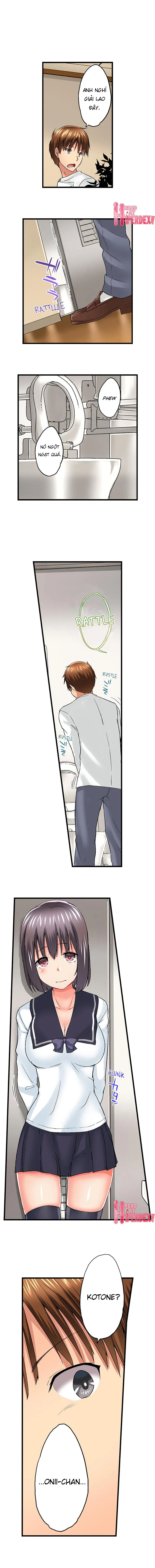 HentaiVN.net - Ảnh 10 - Anh trai trượt vào trong tôi khi tắm chung [Overflow | Jitsu Wa Ima Haittemasu.... Ofuro De Onii-Chan No Katai Are Ga...] - Chap 43