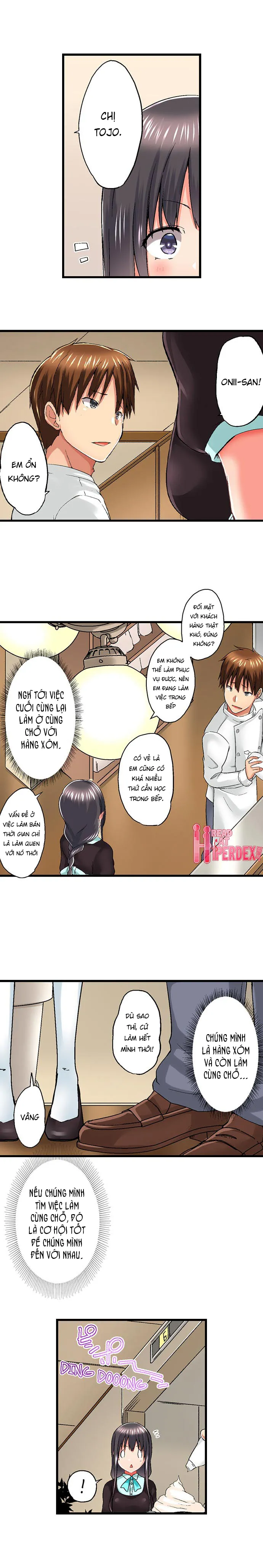 HentaiVN.net - Ảnh 5 - Anh trai trượt vào trong tôi khi tắm chung [Overflow | Jitsu Wa Ima Haittemasu.... Ofuro De Onii-Chan No Katai Are Ga...] - Chap 43