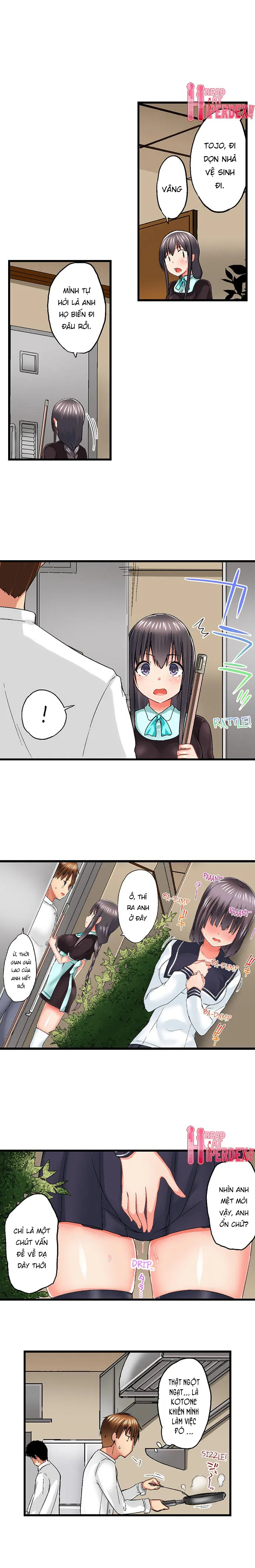 HentaiVN.net - Ảnh 11 - Anh trai trượt vào trong tôi khi tắm chung [Overflow | Jitsu Wa Ima Haittemasu.... Ofuro De Onii-Chan No Katai Are Ga...] - Chap 45