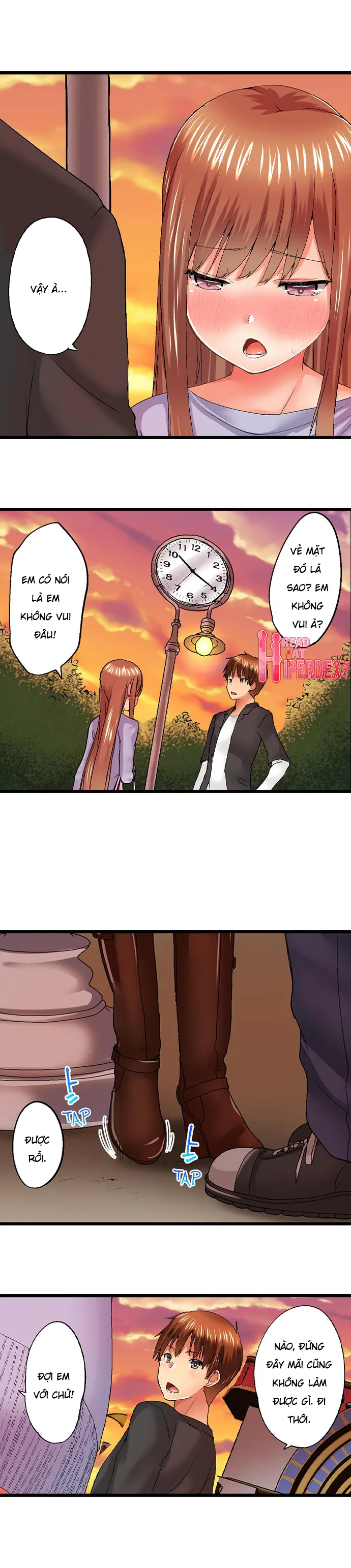 HentaiVN.net - Ảnh 10 - Anh trai trượt vào trong tôi khi tắm chung [Overflow | Jitsu Wa Ima Haittemasu.... Ofuro De Onii-Chan No Katai Are Ga...] - Chap 46