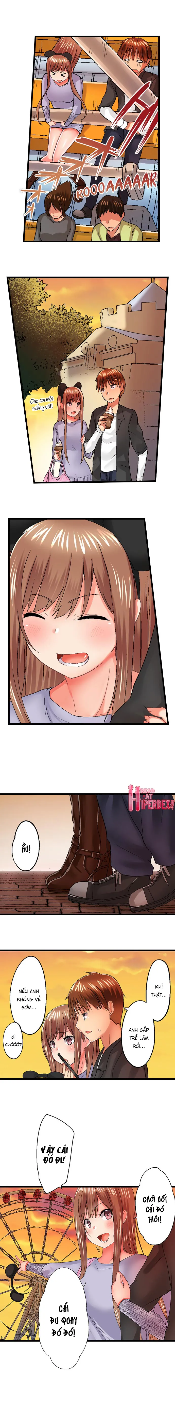 HentaiVN.net - Ảnh 5 - Anh trai trượt vào trong tôi khi tắm chung [Overflow | Jitsu Wa Ima Haittemasu.... Ofuro De Onii-Chan No Katai Are Ga...] - Chap 47