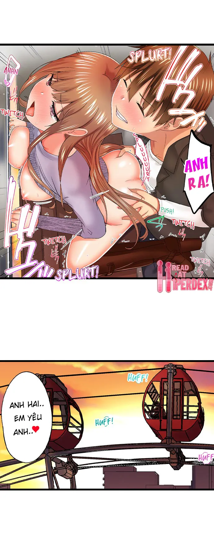 HentaiVN.net - Ảnh 7 - Anh trai trượt vào trong tôi khi tắm chung [Overflow | Jitsu Wa Ima Haittemasu.... Ofuro De Onii-Chan No Katai Are Ga...] - Chap 48