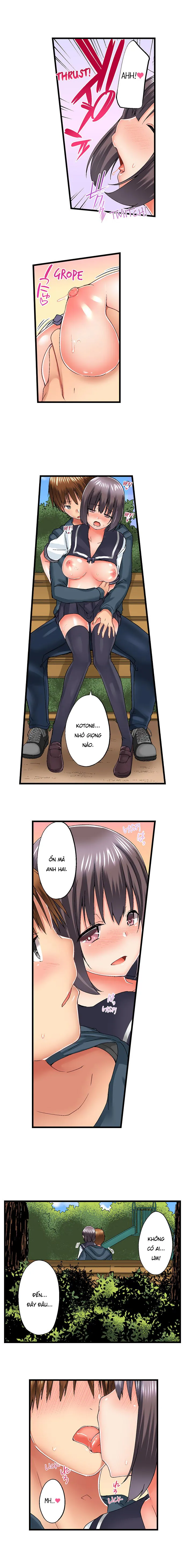 HentaiVN.net - Ảnh 5 - Anh trai trượt vào trong tôi khi tắm chung [Overflow | Jitsu Wa Ima Haittemasu.... Ofuro De Onii-Chan No Katai Are Ga...] - Chap 51