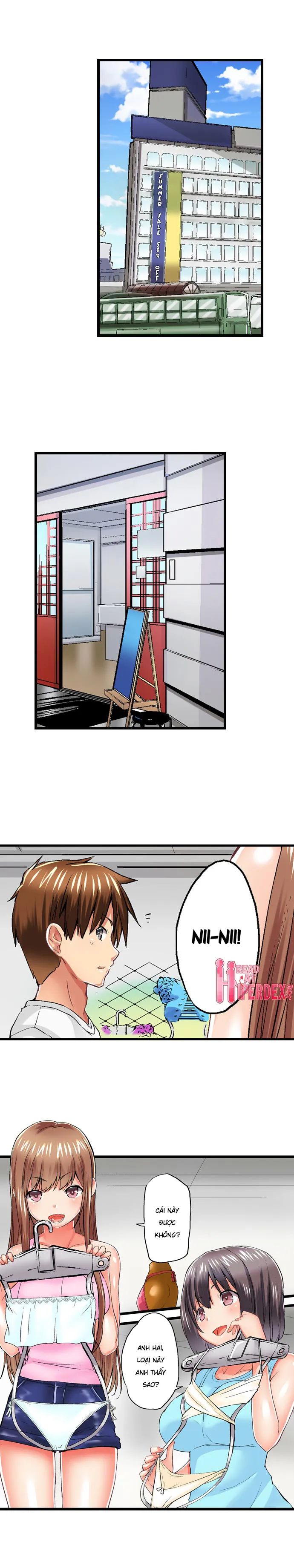 HentaiVN.net - Ảnh 3 - Anh trai trượt vào trong tôi khi tắm chung [Overflow | Jitsu Wa Ima Haittemasu.... Ofuro De Onii-Chan No Katai Are Ga...] - Chap 52