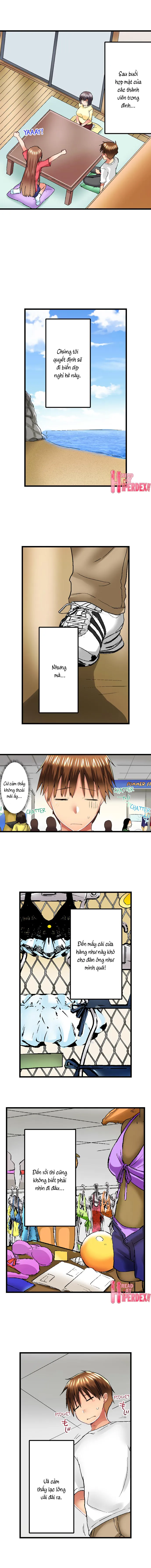 HentaiVN.net - Ảnh 4 - Anh trai trượt vào trong tôi khi tắm chung [Overflow | Jitsu Wa Ima Haittemasu.... Ofuro De Onii-Chan No Katai Are Ga...] - Chap 52