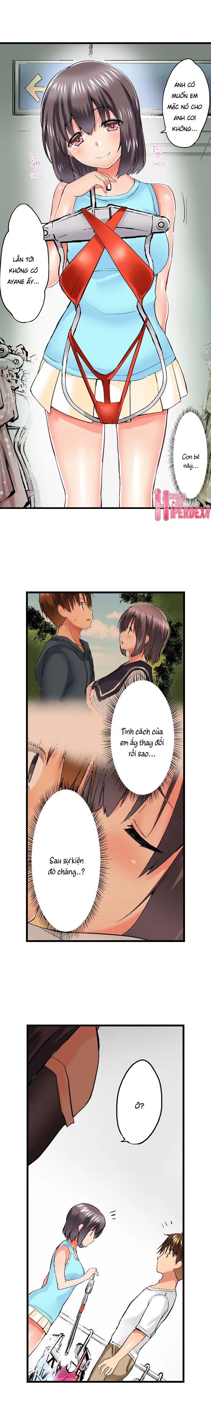 HentaiVN.net - Ảnh 8 - Anh trai trượt vào trong tôi khi tắm chung [Overflow | Jitsu Wa Ima Haittemasu.... Ofuro De Onii-Chan No Katai Are Ga...] - Chap 52