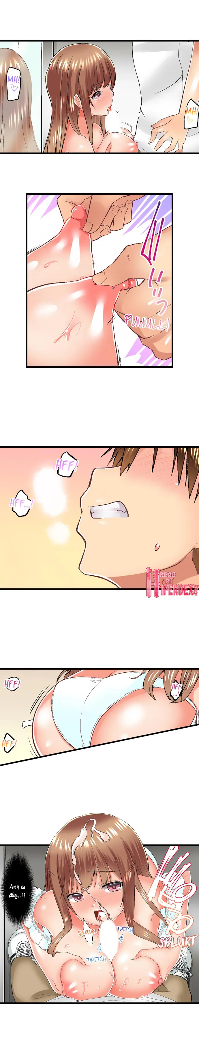 HentaiVN.net - Ảnh 10 - Anh trai trượt vào trong tôi khi tắm chung [Overflow | Jitsu Wa Ima Haittemasu.... Ofuro De Onii-Chan No Katai Are Ga...] - Chap 53