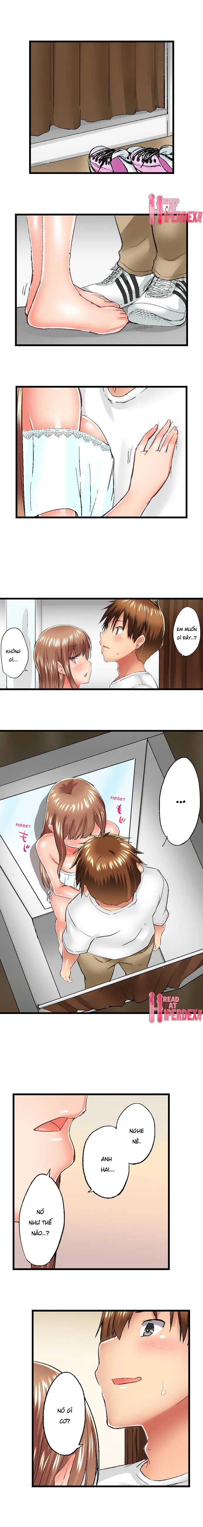 HentaiVN.net - Ảnh 4 - Anh trai trượt vào trong tôi khi tắm chung [Overflow | Jitsu Wa Ima Haittemasu.... Ofuro De Onii-Chan No Katai Are Ga...] - Chap 53