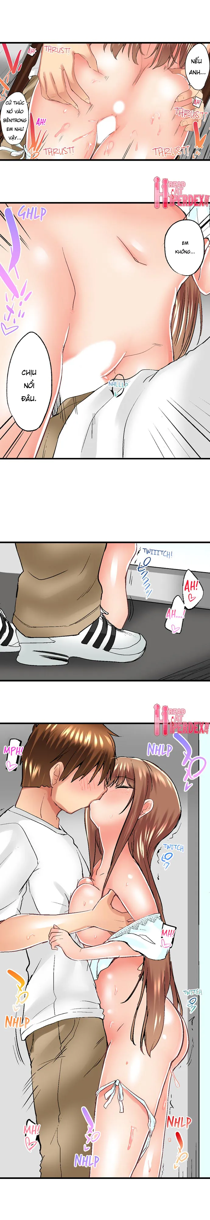 HentaiVN.net - Ảnh 5 - Anh trai trượt vào trong tôi khi tắm chung [Overflow | Jitsu Wa Ima Haittemasu.... Ofuro De Onii-Chan No Katai Are Ga...] - Chap 54