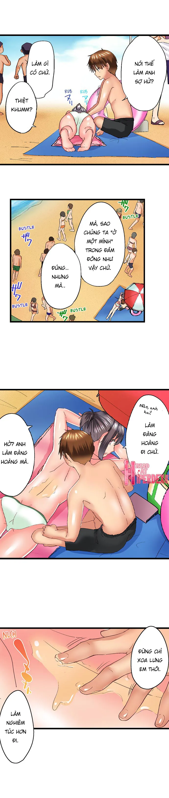 HentaiVN.net - Ảnh 4 - Anh trai trượt vào trong tôi khi tắm chung [Overflow | Jitsu Wa Ima Haittemasu.... Ofuro De Onii-Chan No Katai Are Ga...] - Chap 56