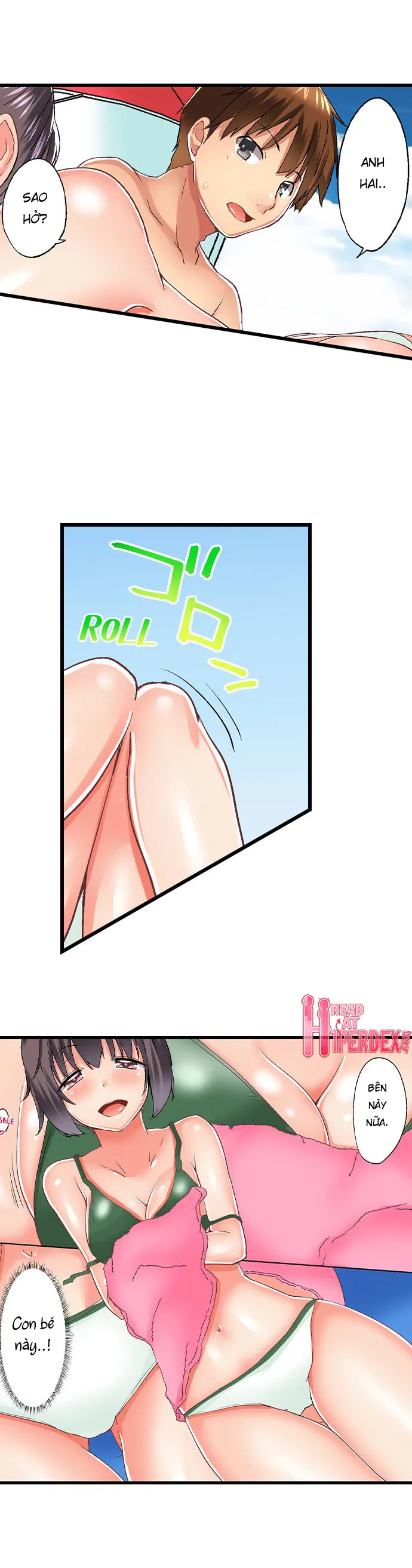 HentaiVN.net - Ảnh 7 - Anh trai trượt vào trong tôi khi tắm chung [Overflow | Jitsu Wa Ima Haittemasu.... Ofuro De Onii-Chan No Katai Are Ga...] - Chap 56