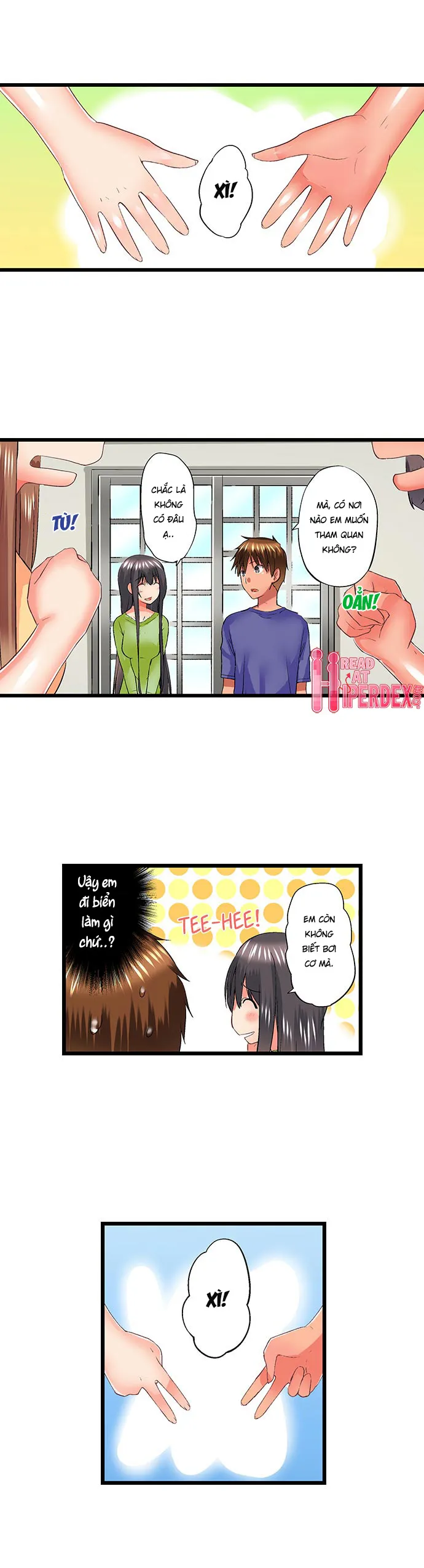 HentaiVN.net - Ảnh 4 - Anh trai trượt vào trong tôi khi tắm chung [Overflow | Jitsu Wa Ima Haittemasu.... Ofuro De Onii-Chan No Katai Are Ga...] - Chap 58