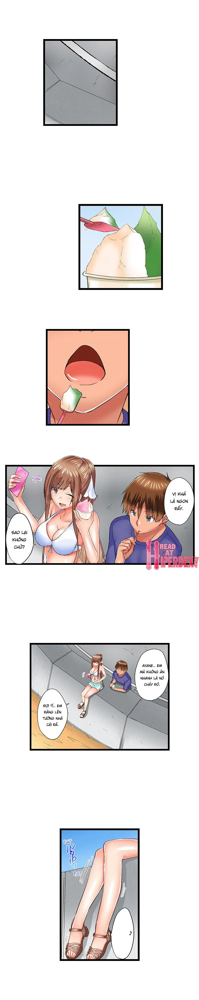 HentaiVN.net - Ảnh 8 - Anh trai trượt vào trong tôi khi tắm chung [Overflow | Jitsu Wa Ima Haittemasu.... Ofuro De Onii-Chan No Katai Are Ga...] - Chap 58