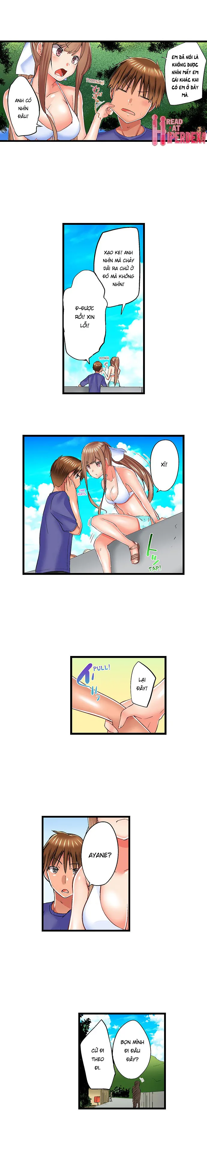 HentaiVN.net - Ảnh 3 - Anh trai trượt vào trong tôi khi tắm chung [Overflow | Jitsu Wa Ima Haittemasu.... Ofuro De Onii-Chan No Katai Are Ga...] - Chap 59
