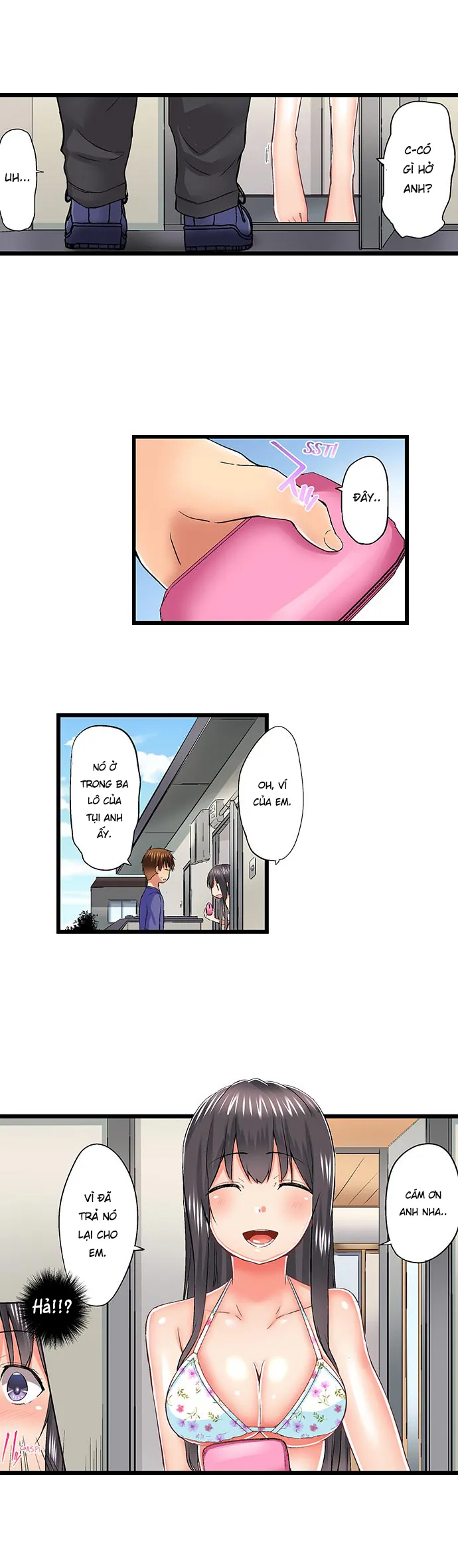 HentaiVN.net - Ảnh 7 - Anh trai trượt vào trong tôi khi tắm chung [Overflow | Jitsu Wa Ima Haittemasu.... Ofuro De Onii-Chan No Katai Are Ga...] - Chap 62