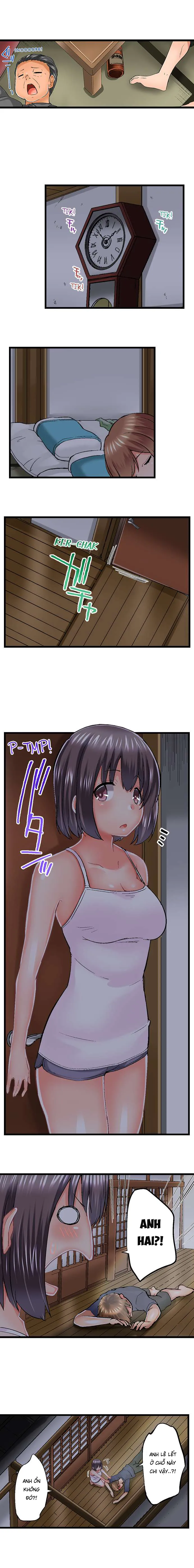 HentaiVN.net - Ảnh 8 - Anh trai trượt vào trong tôi khi tắm chung [Overflow | Jitsu Wa Ima Haittemasu.... Ofuro De Onii-Chan No Katai Are Ga...] - Chap 64