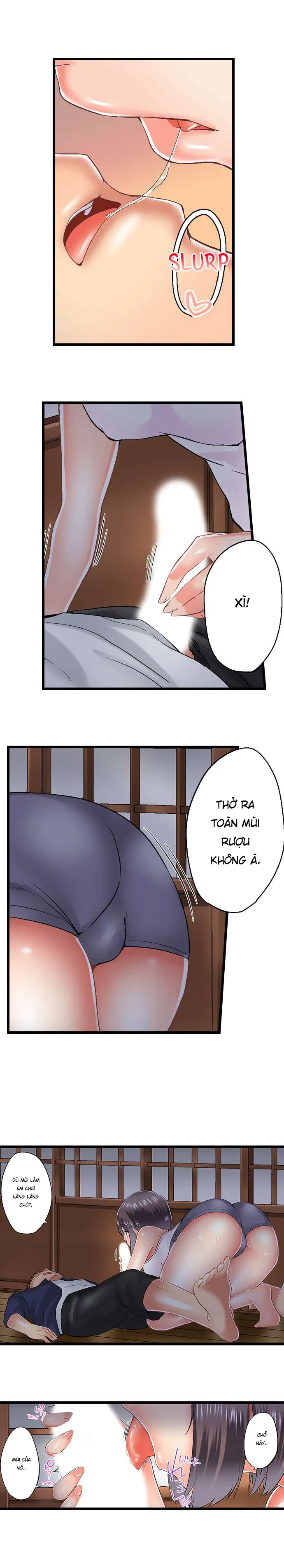 HentaiVN.net - Ảnh 5 - Anh trai trượt vào trong tôi khi tắm chung [Overflow | Jitsu Wa Ima Haittemasu.... Ofuro De Onii-Chan No Katai Are Ga...] - Chap 65